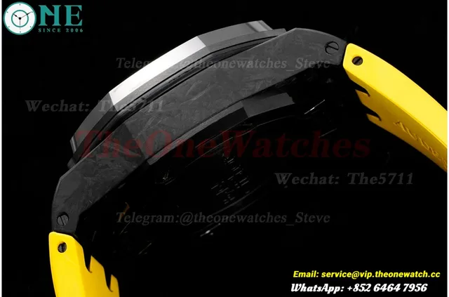Royal Oak Offshore 42mm Cer/RU Black/Yellow  JJF A7750 — photo 8