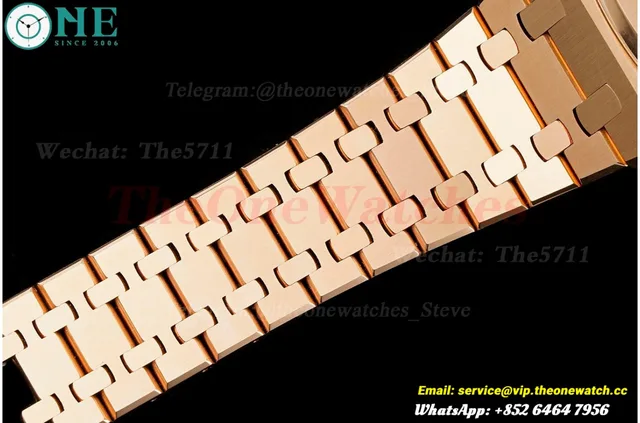 Royal Oak 15400 RG/RG Black/Stk APSF SA3120 Super Clone — photo 24
