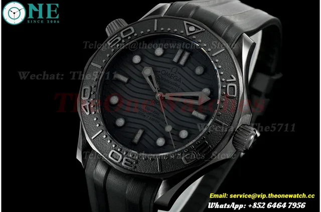 Seamaster 300m 43.5mm Ceramic/RU Black Dial VSF VS8806 Super Clone