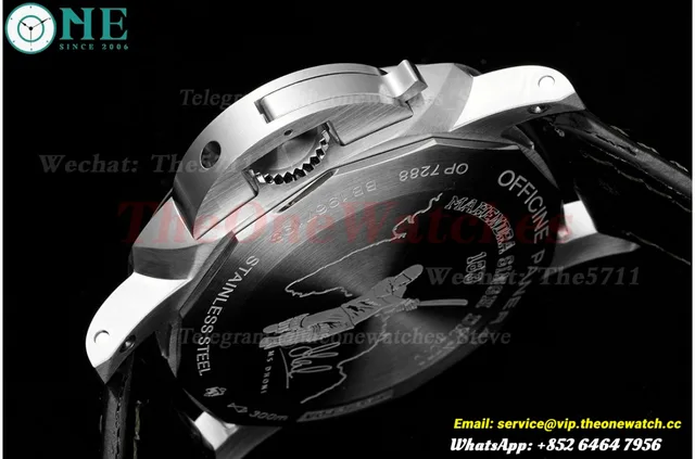 PAM1056 Luminor GMT 44mm SS/LE Green VSF P9011 Super Clone — photo 9