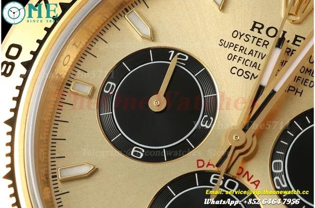 Daytona 126508 40mm YG/YG Gold/Blk VSF V3 DD4131(Gain Weight) — photo 8