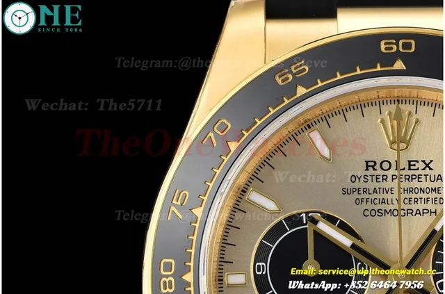 Daytona 126518 40mm YG/RU Gold/Black VSF V2 DD4131(Gain Weight) — photo 5