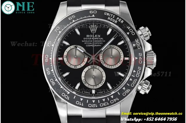 Daytona 126519 40mm SS/RU Black/Stk VSF V2 DD4131(Gain Weight) — photo 2