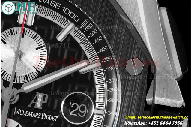 Royal Oak Offshore 26400IO 44mm SS/RU Black/White JJF A3126 — photo 5