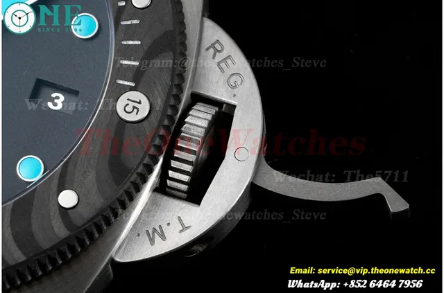 PAM389 Submersible AMag TI/RU 47MM Black VSF V3 Mod.P9000 — photo 8