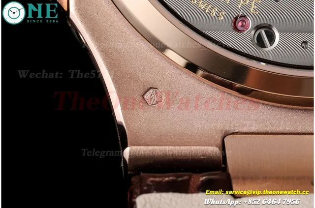Nautilus 40mm 5712 RG/LE Grey/Stk PPF A240 — photo 17