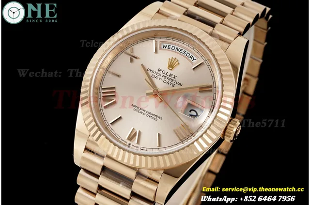 DayDate 228235 40mm RG/RG Rose Gold/Rmn VSF DD3255 Super Clone
