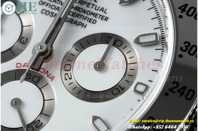 Daytona 116520 40mm SS/SS White/Stk VF DD4130 — photo 11