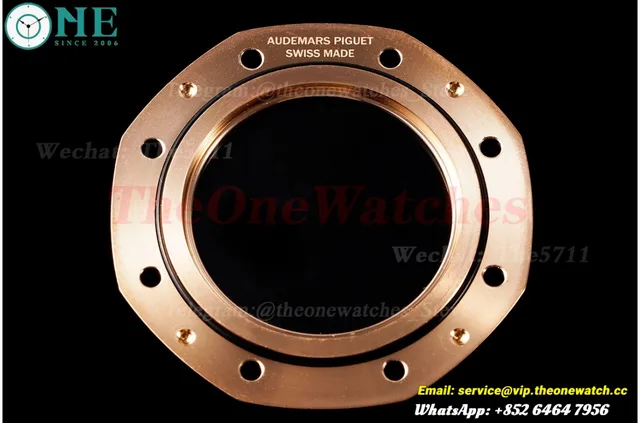 Royal Oak 15400 Frosted 41mm RG/RG White IPF SA3120 Super Clone — photo 18
