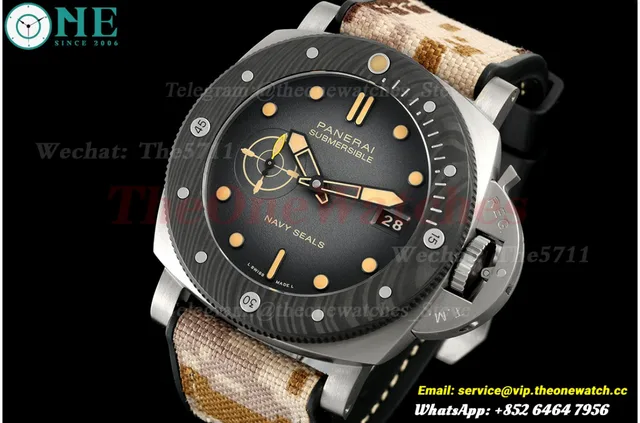 Submersible PAM1669 47mm Ti/NY Black Dial VSF P900