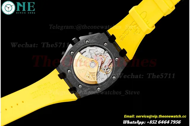 Royal Oak Offshore 42mm Cer/RU Black/Yellow  JJF A7750 — photo 9