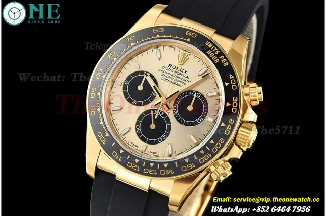 Daytona 126518 40mm YG/RU Gold/Black VSF V2 DD4131(Gain Weight)