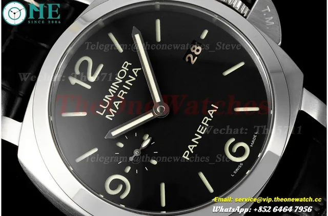 PAM312 Lum. 1950 3 Days 44mm SS/LE VSF P9000 Super Clone — photo 3