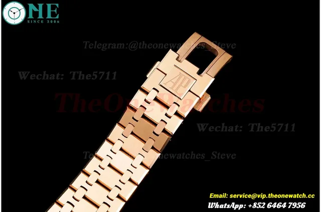 Royal Oak 15400 RG/RG Black/Stk APSF SA3120 Super Clone — photo 26