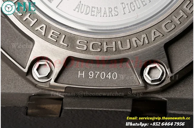 Royal Oak Offshore 44mm Michael Schumacher Ti/RU Grey/Black JJF A3126 — photo 16