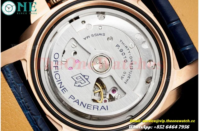 PAM1112 Lum. Marina 44mm RG/LE Blue VSF P9010 — photo 14