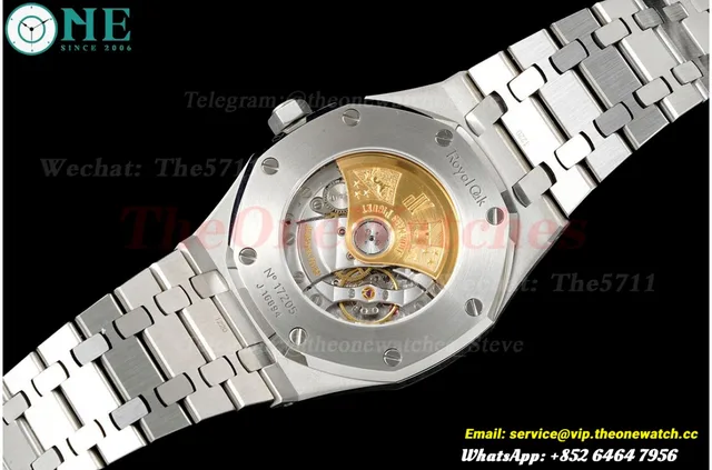 Royal Oak 15400 SS/SS Grey/Stk APSF SA3120 Super Clone — photo 7