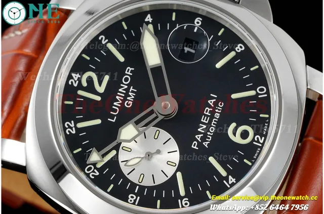Luminor GMT PAM088 44mm SS/LE Black//Stk VSF OPVIII — photo 3