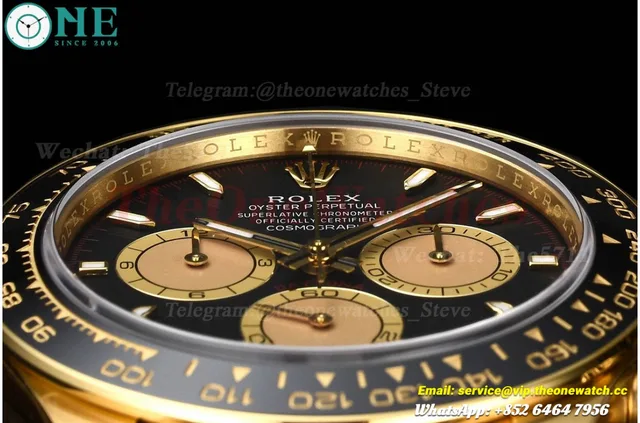 Daytona 126518 40mm YG/RU Black/Gold VSF V2 DD4131(Gain Weight) — photo 11