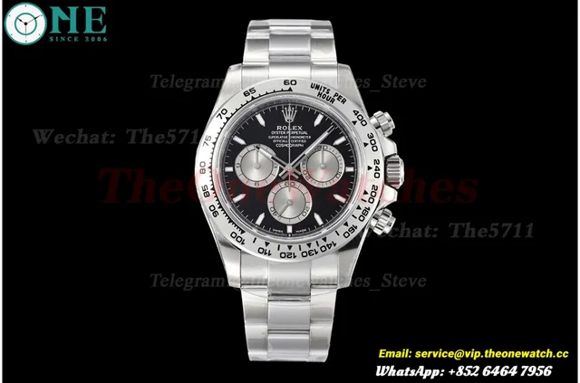 Daytona 126509 40mm SS/SS Black/Sliver VSF V3 DD4131(Gain Weight) — photo 4