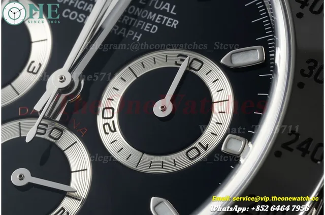 Daytona 116520 40mm SS/SS Black/Stk VF DD4130 — photo 11
