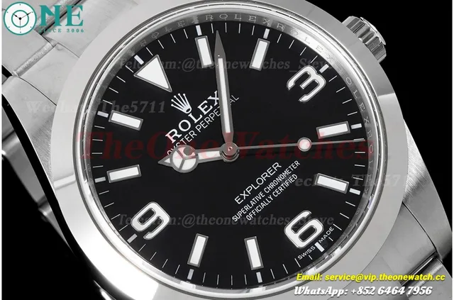 Explorer I 214270 39mm Oys SS/SS Black Dial BPF A2824 — photo 4