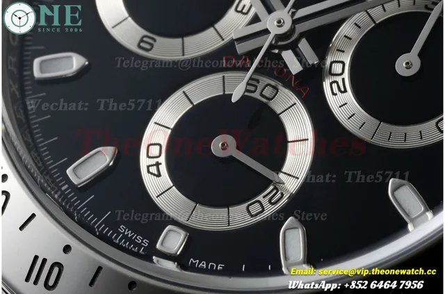 Daytona 116520 40mm SS/SS Black/Stk VF DD4130 — photo 10