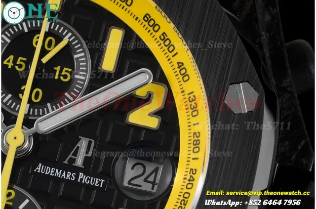 Royal Oak Offshore 42mm Cer/RU Black/Yellow  JJF A7750 — photo 5
