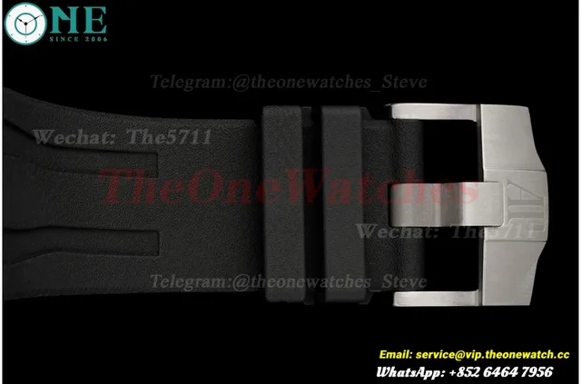Royal Oak Offshore 26405CE 44mm Black Cer/RU Grey Dial APJF A7750 Mod — photo 23