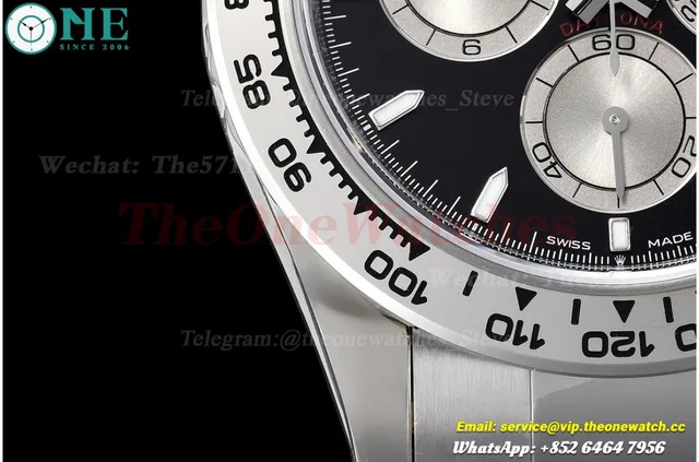 Daytona 126509 40mm SS/SS Black/Sliver VSF V3 DD4131(Gain Weight) — photo 7