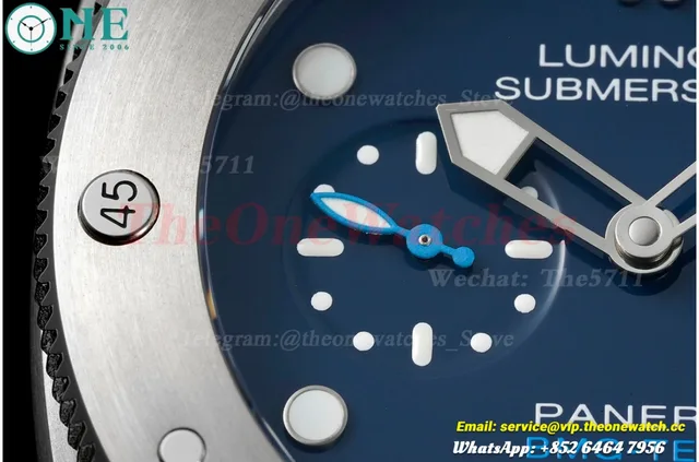 Submersible PAM692 BMG Tech TI/RU Blue 47MM VSF P9010 — photo 5
