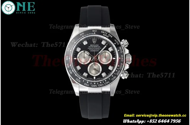 Daytona 126519 40mm SS/RU Black/Dia VSF V2 DD4131(Gain Weight) — photo 4