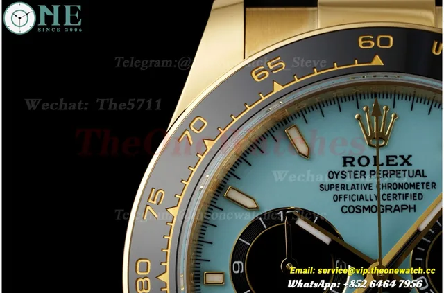 Daytona 126518 40mm YG/RU Tiffany/Stk VSF V2 DD4131(Gain Weight) — photo 5