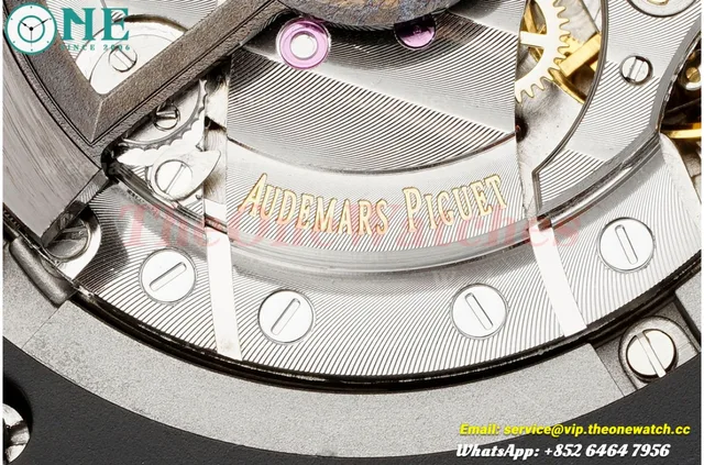 Royal Oak Offshore 26405CE 44mm Black Cer/RU Green Dial APJF A7750 Mod — photo 18