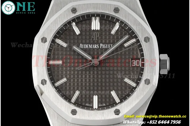 Royal Oak 41mm 15500 SS/SS Grey/Stk ZF V3 A4302 Super Clone — photo 2