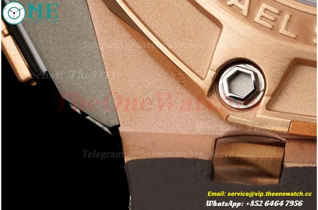 Royal Oak Offshore 44mm Michael Schumacher RG/RU Grey/Black JJF A3126 — photo 21