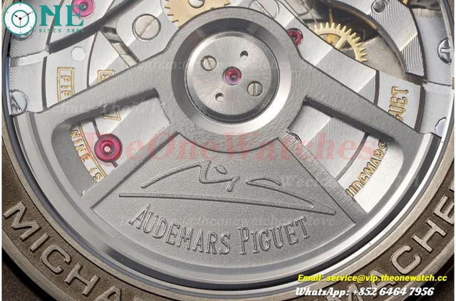Royal Oak Offshore 44mm Michael Schumacher SS/RU Grey/Blue JJF A3126 — photo 12