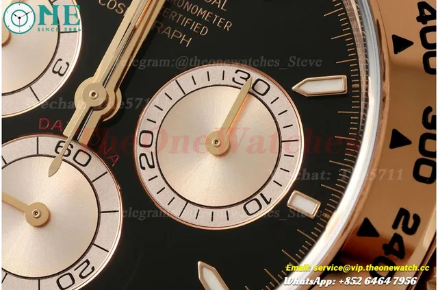 Daytona 126505 40mm RG/RG Black/Stk VSF V3 DD4131(Gain Weight) — photo 11