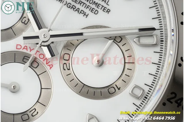 Daytona 116520 40mm SS/SS White Dial VSF DD4130 — photo 11