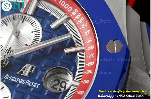 Royal Oak Offshore 26400SO 44mm SS/RU Blue Dial APJF A3126 — photo 6