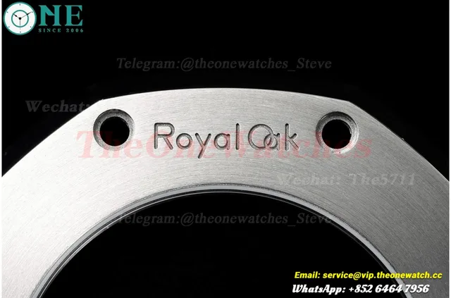 Royal Oak 15400 SS/SS Grey/Stk APSF SA3120 Super Clone — photo 16