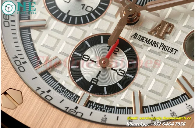 Royal Oak Offshore 26408OR 44mm RG/RU White Dial APJF A3126 — photo 7