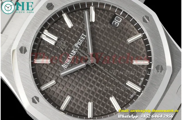 Royal Oak 41mm 15500 SS/SS Grey/Stk ZF V3 A4302 Super Clone — photo 4