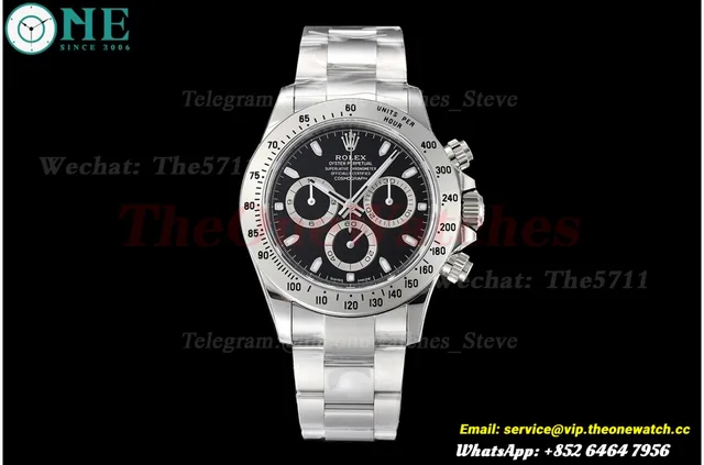 Daytona 116520 40mm SS/SS Black Dial VSF DD4130 — photo 4