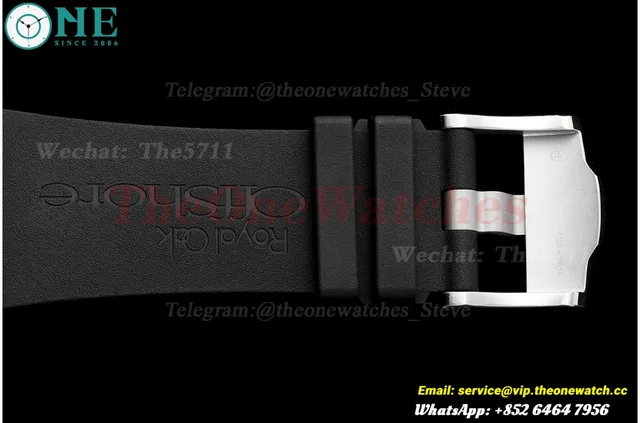 Royal Oak Offshore 26400SO 44mm SS/RU White Dial APJF A3126 — photo 26