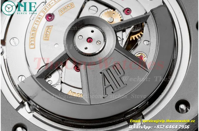Royal Oak Offshore 26400IO 44mm SS/RU Black/White JJF A3126 — photo 13