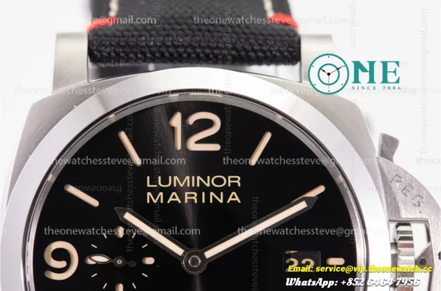 Panerai - PAM 1025 Luminor Marina Auto 44mm SS/NY VSF P9010 — photo 5