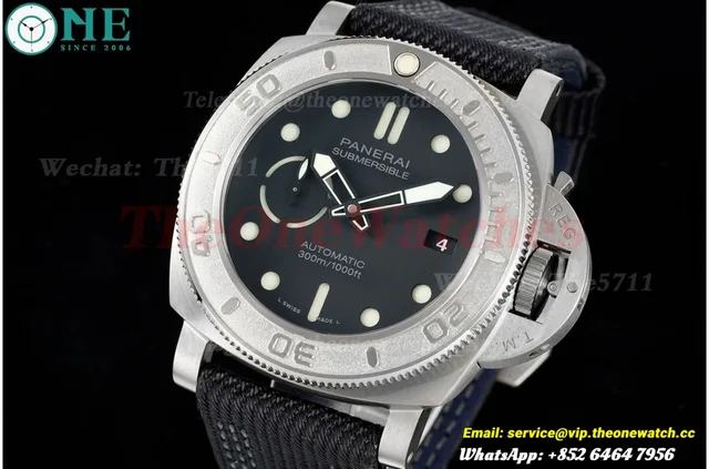 Submersible PAM984 Mike Horn 47mm TI/NY Black Dial VSF P9010