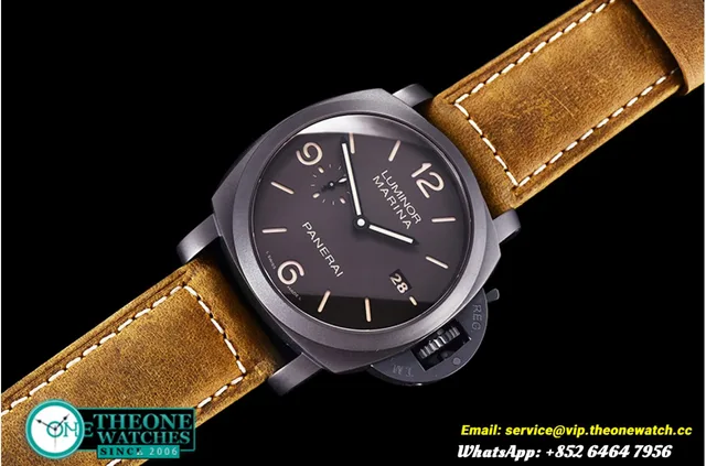 Panerai - PAM386 Composite 1950 3 Days CER/LE Bwn VSF P9000 — photo 9