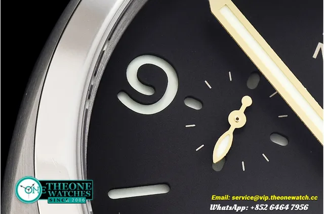 Panerai - PAM351 Q Lum. Marina 3 Days TI/LE Brown VSF P9000 Mod — photo 12